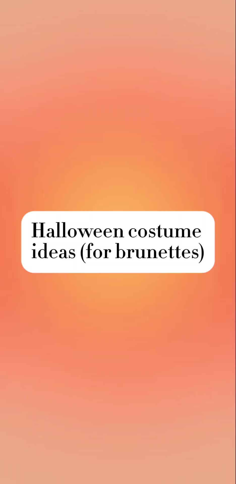 halloween (for costumes)
